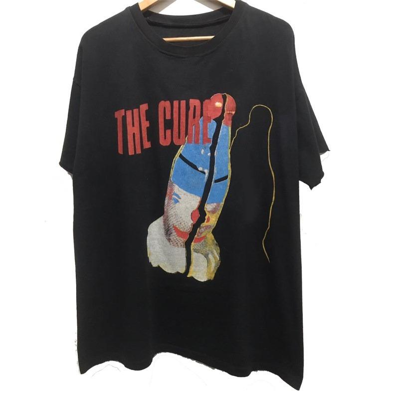 1992 The Cure Band Vintage American Retro Rock Longsleeved Casual Tshirt Tshirt