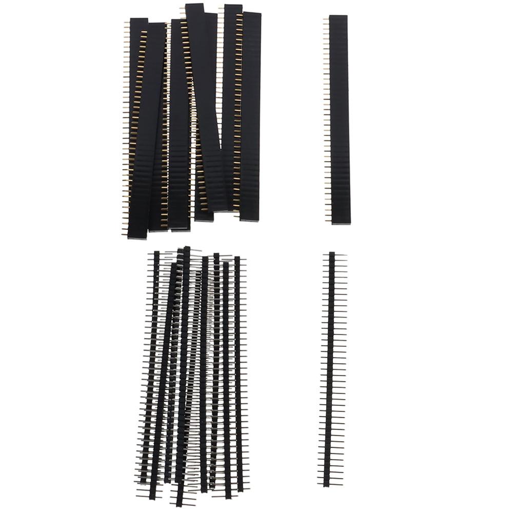 20PCS 2.54mm Breakaway Pin Header Breakaway PCB Board Easy to install Arduino Shield