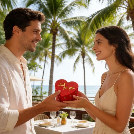 Annoying Gift Box with Screws 3D Printed Heart-shaped Present Box Hilarious Money Card Container Prank Gag Gift for Birthdays Anniversaries Parties