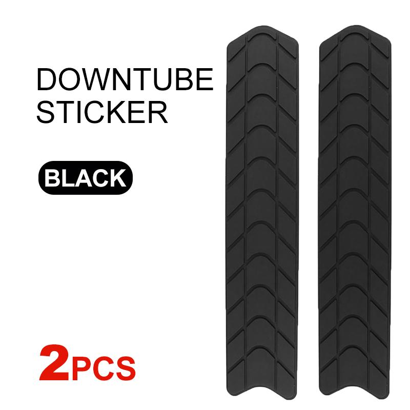 HEPPE Bike Frame Protector MTB Road Bike Silicone Scratch-Resistant Sticker Chain Protector Downtube Sticker Chainstay Pad