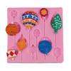 Balloon Pattern Pudding Fondant Cake Decorative Silicone DIY Mold Soap Making Tool