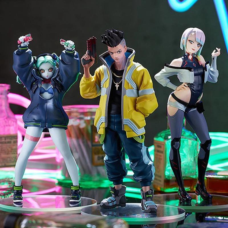 Аниме игра киберпанк edgewalker Ребекка кукла стоячая подарок на день рождения коллекционная кукла аниме модель игрушка настольные украшения