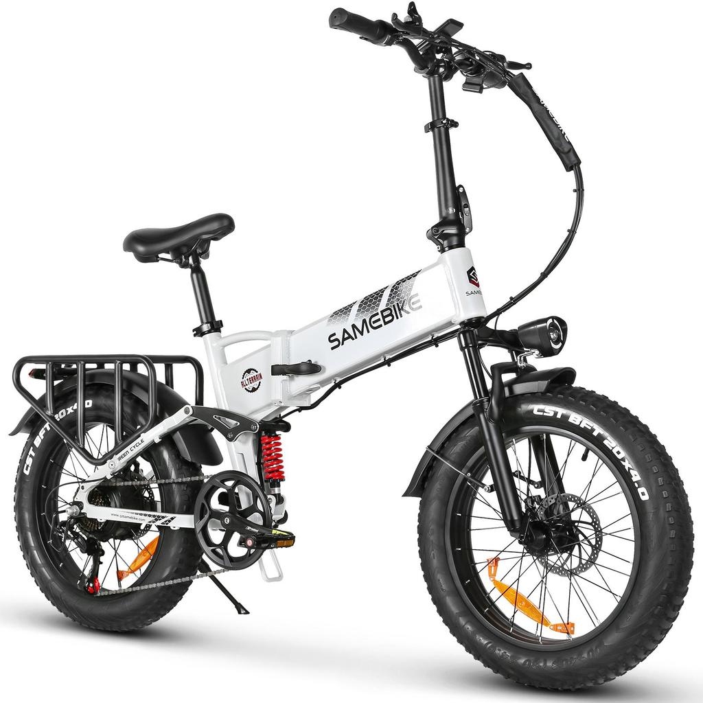 SAMEBIKE Складной электрический велосипед RS-A02 Pro, 20 дюймов, с аккумулятором 48V15AH