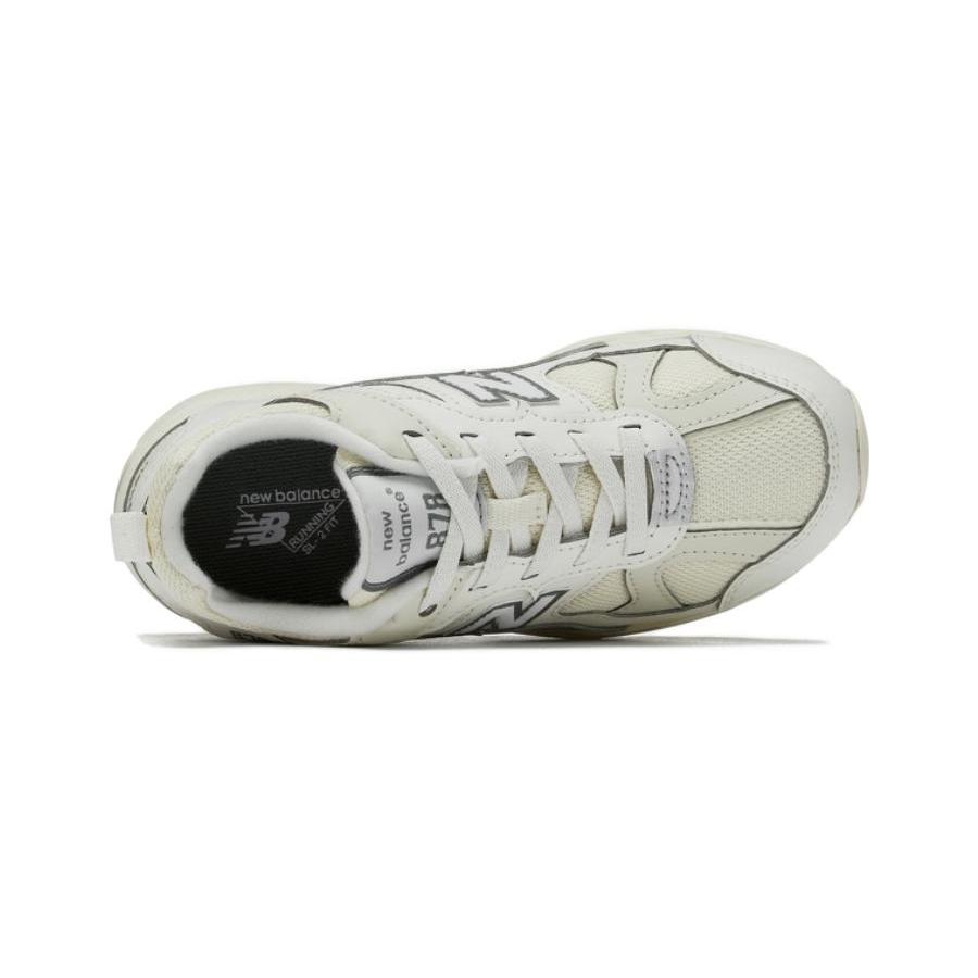 New Balance NB 878 Модные амортизирующие, износостойкие низкие кроссовки для бега Кремовый Цвет Дети Возраст 3 7 Лет PV878SA1
