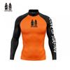 RT Mens Womens Long Sleeve Rash Guard UPF 50 Surfing Suit Swimming Beach Water Sports