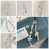 Star Pearl Phone Strap Phone Charms Mobile Lanyard Trendy Pendant Beaded Phone Chain  Jewelry Gift