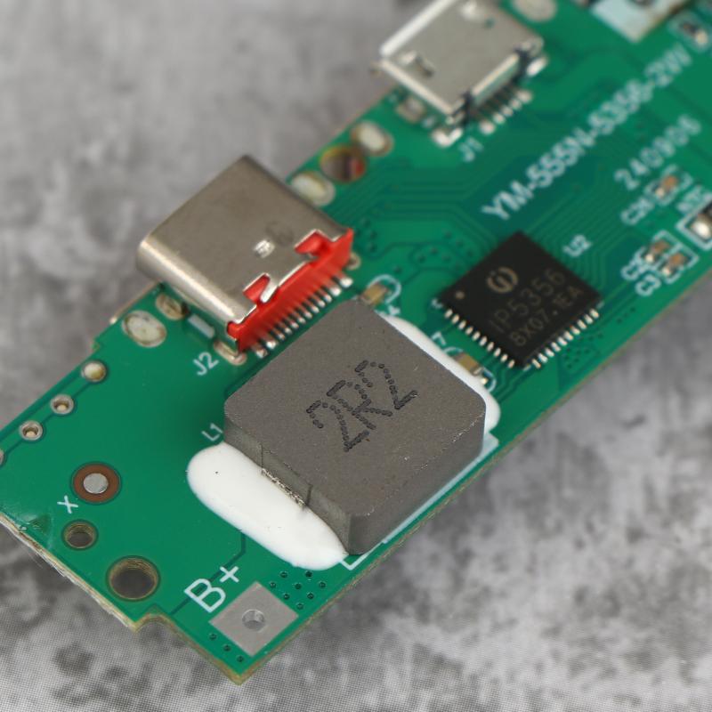 Модуль быстрой зарядки 22,5 Вт для DIY Power Bank PD QC VOOC 3,7 В Плата зарядки литиевой батареи Защита цепи со светодиодным дисплеем