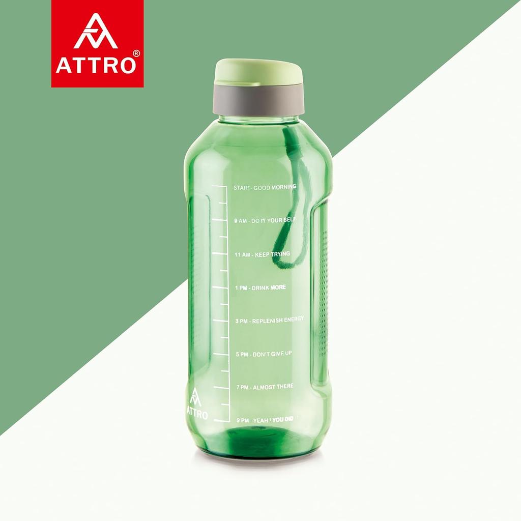 Ultra Pro 2 Motivational 2-Liter BPA-Free Water Bottle with Leak-Proof Flip-Top Cap