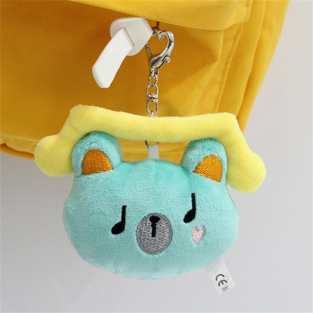 Cute Cartoon Plush Keychain High Quality PP Cotton Doll Pendant Bag Decoration Gift