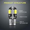 10/20 шт. 5730 8Smd W5W T10 светодиодные лампы для внутреннего освещения автомобиля, автоматический стоп-сигнал, указатель поворота для VW Golf Polo Passat Scirocco Tiguan 6000K, белый