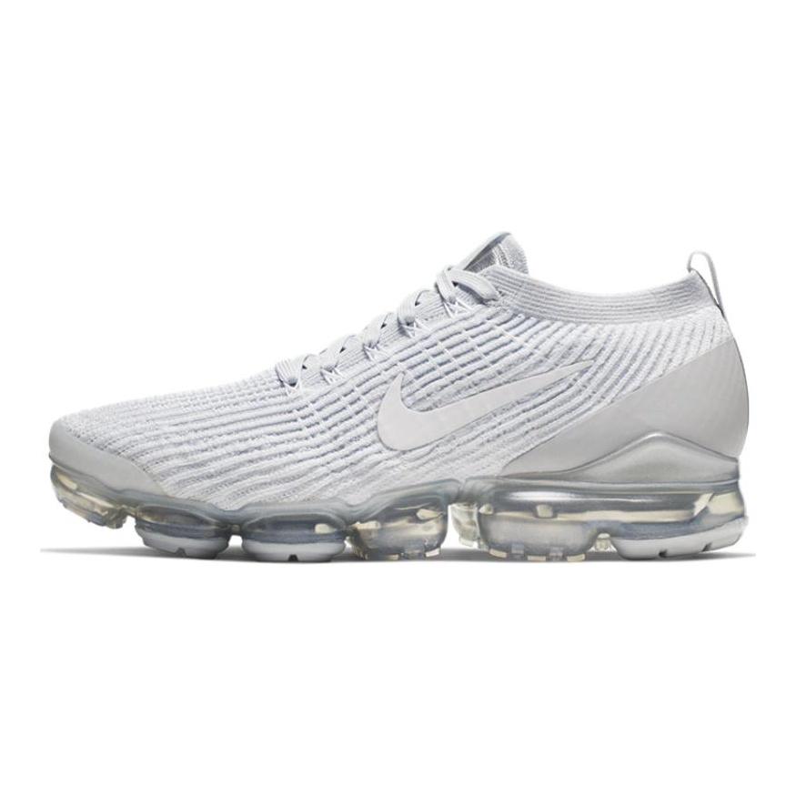 Nike Кроссовки для бега Air VaporMax Flyknit 3 Белые Чистая Платина AJ6900-102
