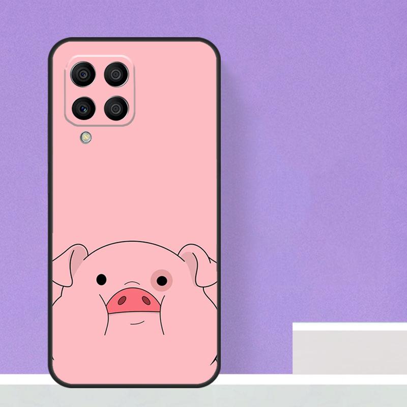 Cartoon Pig For Samsung Galaxy M15 M55 M13 M33 M53 M21 M31 M51 M30s M20 M14 M34 M54 M12 M32 M52 Case