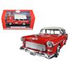 Chevrolet Nomad 1955 с 2 ящиками для бутылок и металлической тележкой Coca-Cola