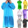 Adults Raincoat Waterproof Poncho Reusable Women Men Plastic Camping Festival Rain Coat