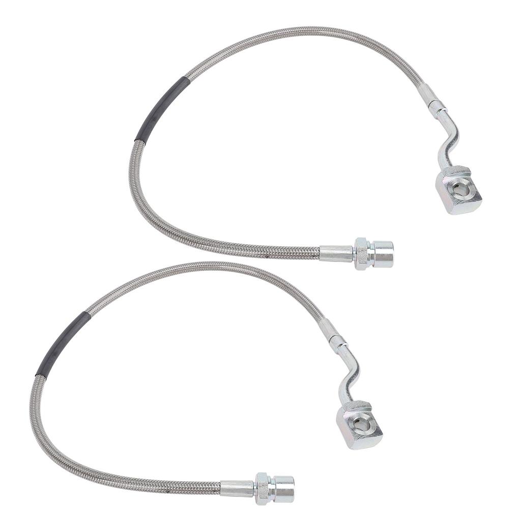 2 ШТ. Передние тормозные шланги 89370 Улучшенная динамика вождения Металлическая прочная конструкция для моделей автомобилей 1500 2500 3500 HD