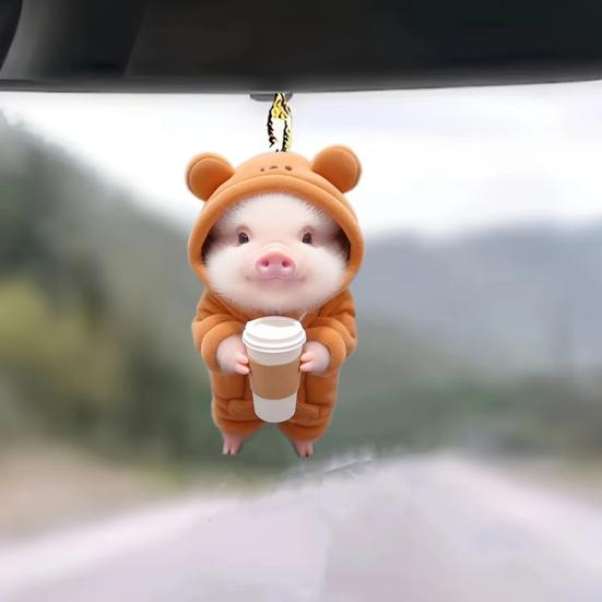 Подвеска для автомобиля Cat, 2D, плоская акриловая подвеска для зеркала заднего вида автомобиля, подвеска в виде котенка