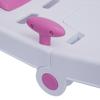 Foldable Kids Shampoo Chair Anti-Slip Bath Chair for Hair Washing, Pink Baby Shampoo Sink Chair with Headrest, Ages 0-10