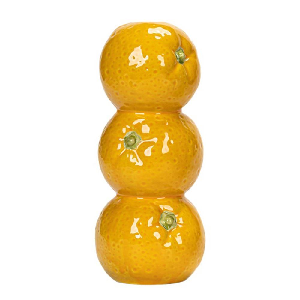 Orange Lemon Watermelon Fruit Vase Nordic Style Desktop Decoration Wedding Decor