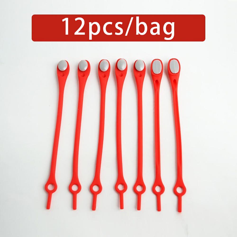 12 шт. Эластичные силиконовые шнурки без завязывания, эластичные шнурки, шнурки для кроссовок, для взрослых и детей, ленивые шнурки для обуви, резиновые Zapatillas