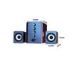 Universal Full Range 3D PC Speaker Box Sound Bar Stereo Subwoofer Bass DJ Music Computer Speakers USB for Laptop Phone TV