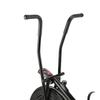 Home Use Portable Cardio Air Bike Gym Equipment with Foldable Backrest for Body Building Fitness Exercise Bike
