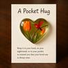 Pocket Hug Hummingbird Mini Pocket Hug Heart Cute Hummingbird Ornament with Encouragement Card Keepsake