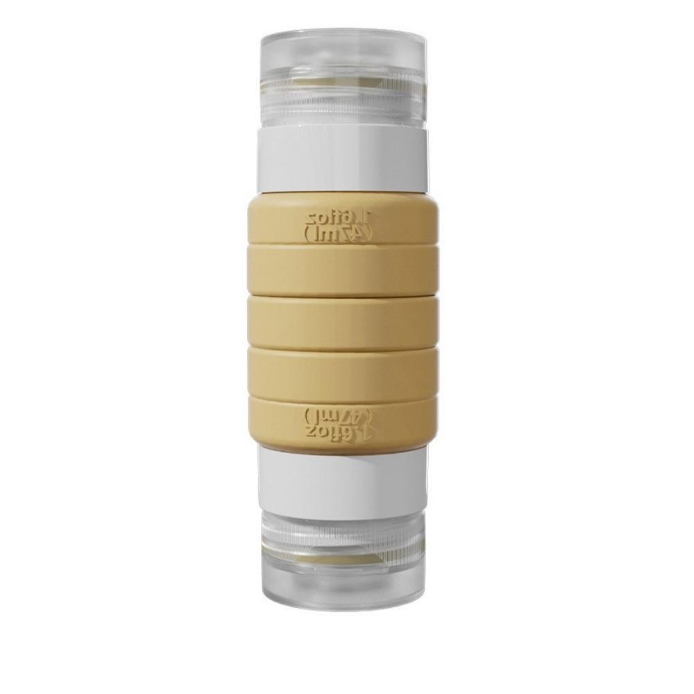 Silicone Travel Sub-bottling Leak-proof Squeeze Bottle Portable Double-Head Travel Bottle Travel