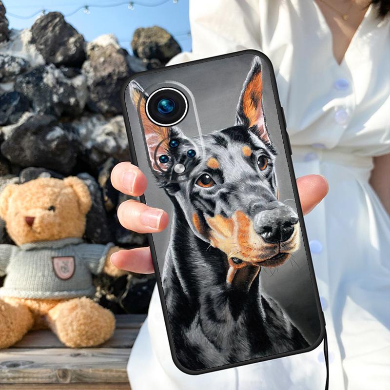 Чехол для телефона с изображением собаки таксы добермана для Honor 90 Lite 50 70 Magic 5 6 Pro X6 X7 X8 X9 X6a X7a X8a X9a X9b X8b