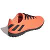 Adidas 19.4 Tf J Round Toe Lace-Up Non-Slip Durable Low-Top Soccer Shoes Kids Soccer Shoes Orange EH0503