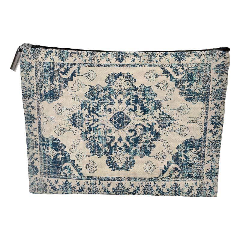 Косметичка в богемном этническом стиле, портативная многофункциональная сумка для хранения, дорожная косметичка, большая вместительная косметичка для девочек