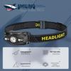 Многофункциональный перезаряжаемый налобный фонарь Smiling Shark TD-0143