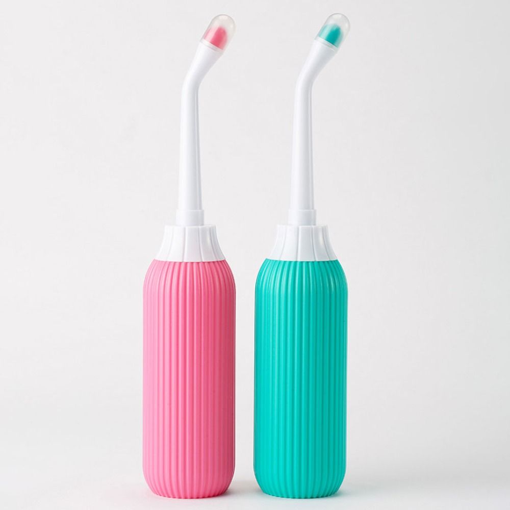 Reusable Female Washer Irrigator 500ml Private Parts Flushing Device Travel Use