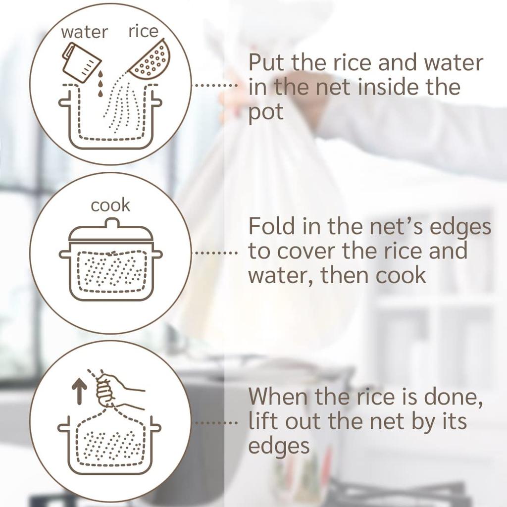 Сделано в Японии Сетка для приготовления риса Сетка для приготовления суши Салфетка из полиэстера Многоразовая Сделано в Японии Размер Белый (L (101,6смx101,6см)