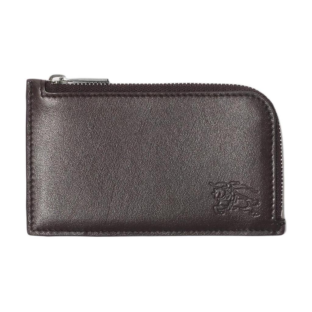 Burberry Embossed Equestrian Knight Pattern Leather Card Holder Men accessories Beige 81189391