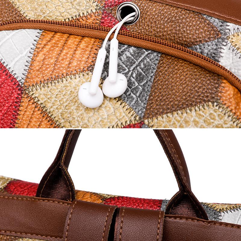 Yogodlns Противоугонный водонепроницаемый женский рюкзак из искусственной кожи, женская дорожная сумка, повседневная школьная сумка для девочек-подростков, сумка для книг с несколькими карманами