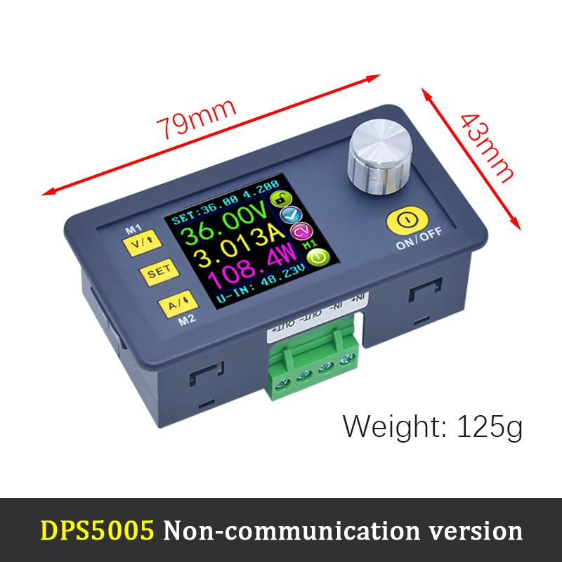 LIZAO DPS5005 50V 5A DC-DC Step-Down Power Supply Module Adjustable Regulated Converter With Communication Voltmeter Display