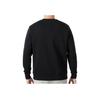 Nike Alphabet Crew Neck Casual Long Sleeve Толстовка Мужская Топы Черный FB8436-010