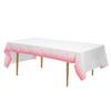 Polka Dot Party Tablecloth PEVA Waterproof and Oil-proof Disposable Party Tablecloth Party Tablecloth