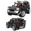 2089PCS Technical Off-road Car Building Blocks Set Model Famous Black Defender Vehicle Toys Bricks for Boys Adult Gift