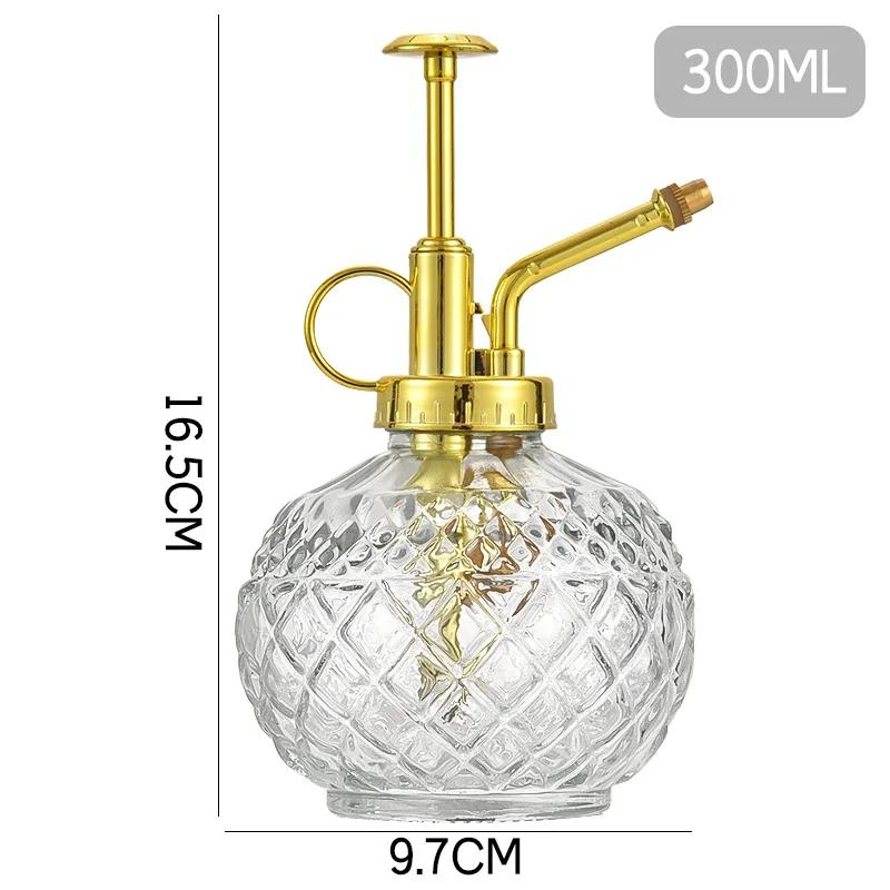 Стеклянный распылитель Nordic Relief, винтажный домашний распылитель, пневматический садовый распылитель, аксессуары для ванной комнаты, дезинфицирующие бутылки