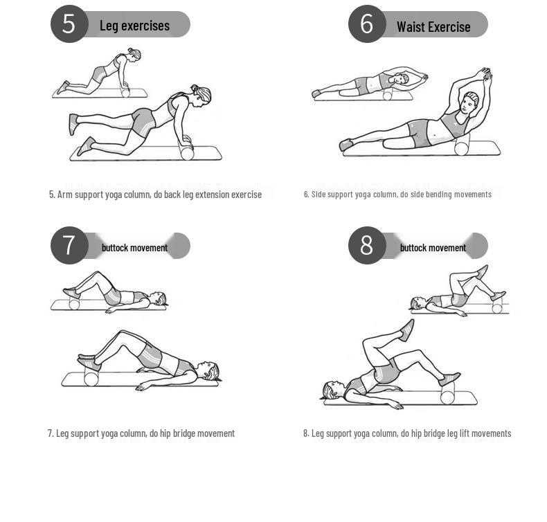 EPP Палка для йоги Сплошная/Полая Булава: Ролик для расслабления мышц и массажный инструмент