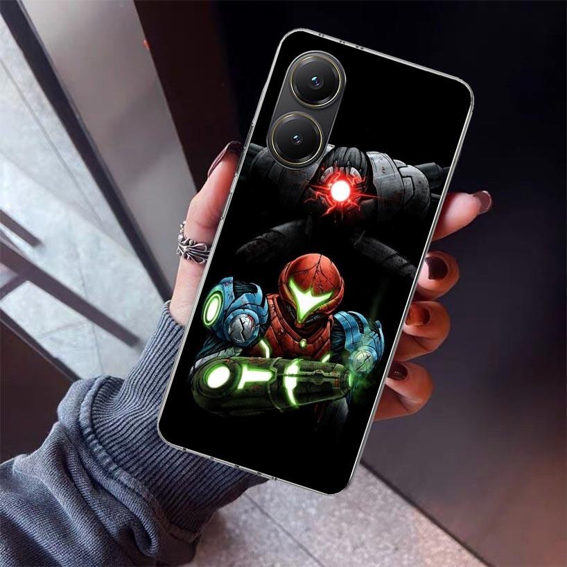 Game M-Metroids Phone Case For Xiaomi Poco X7 X6 X5 Pro F7 Ultra Redmi 15C 15 13 13C 12 12C 10 10A 10C 9 9A 9C 9T Shell Poco X7
