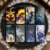S-Silent Аниме W-Ведьма Чехол для телефона Samsung S25, S24, S23, S22, S21, S20, Ultra, Plus, FE Черный Мягкий чехол