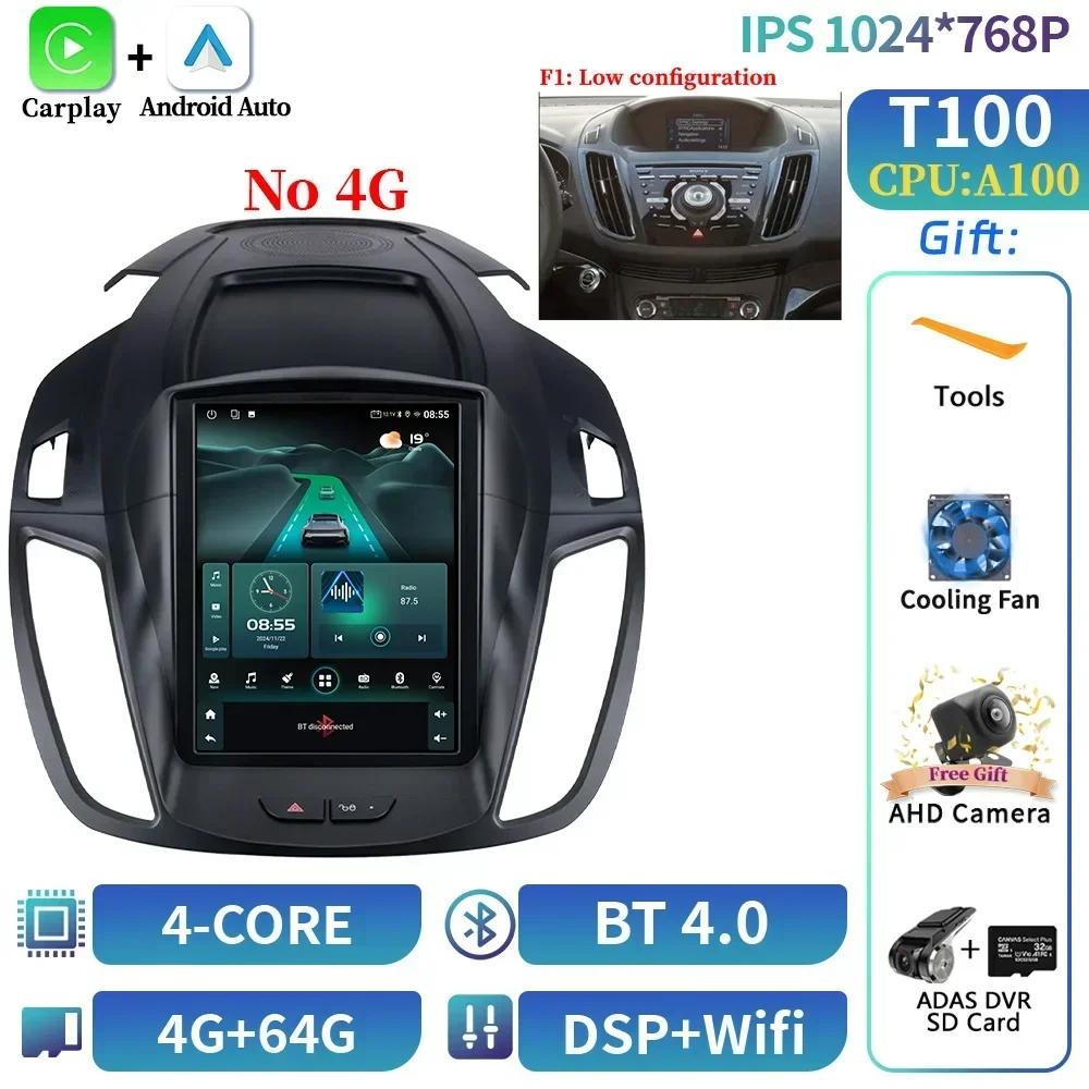 9,7-дюймовый Android автомобильный стерео радио мультимедийный видеоплеер для Ford Kuga 2 Escape 3 2012-2019 навигация Carplay автомобильный экран