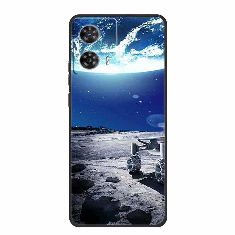 Phone Case For Moto Edge 50 Fusion Back Cover Case Shockproof Black Silicone Soft Funda For Motorola Edge 50 Fusion Case 6.7"