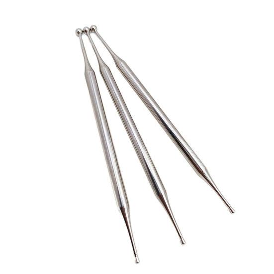 Useful Sturdy Ease Tension Acupoint Massage Pen Stainless Steel Face Reflexology Tool Stick Body Care Supplies