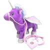 Unicorn Leash Angel Horse Doll Walking And Singing Electric Plush Toy Childrens Gift