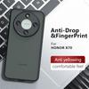 Translucent Matte Phone Case For Honor X70 Anti-knock Shockproof Matte PC Back Cover Honor X70 Case For Honor X70 Case 6.79 Inch