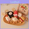 Plush Toy Gourmet Backpack Pendant Keychain Soft Filled Doll Child Gift Festival