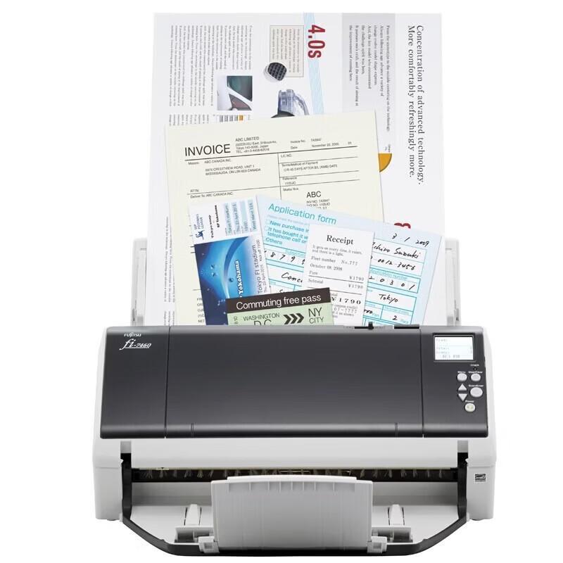Fujitsu Fi-7460Q A3 Duplex Document Scanner CN plug (adapter included)